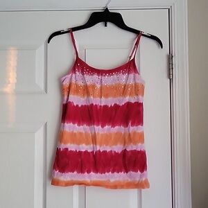 Justice Girl's Tye Dye Tank